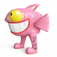 Pez - The Walking Fish (Pinky)(2)(Art Toy)(Hand-Finished)