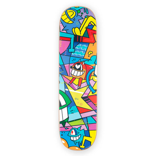 Pez's "20 Years Smiling" Augmented Reality Skate Deck (1) - Back