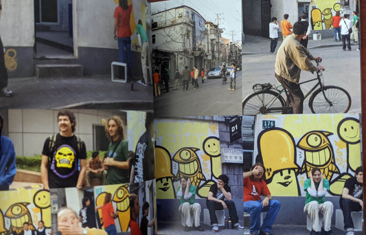 K - Spray International Tour Book ( Pez, Flying Fortress and The London Police) walls