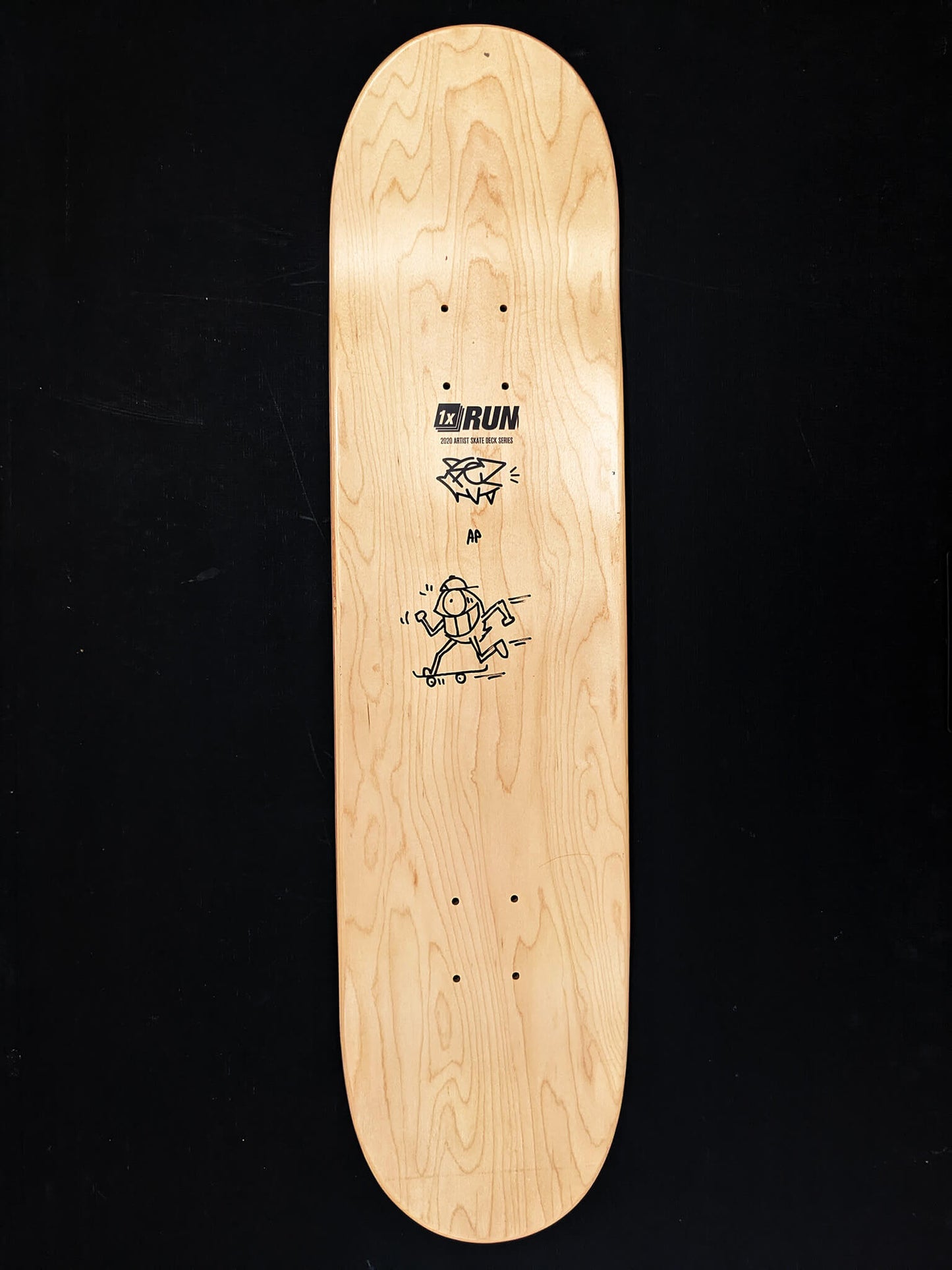 Pez's skate board deck (20th anniversary edition) (3) front