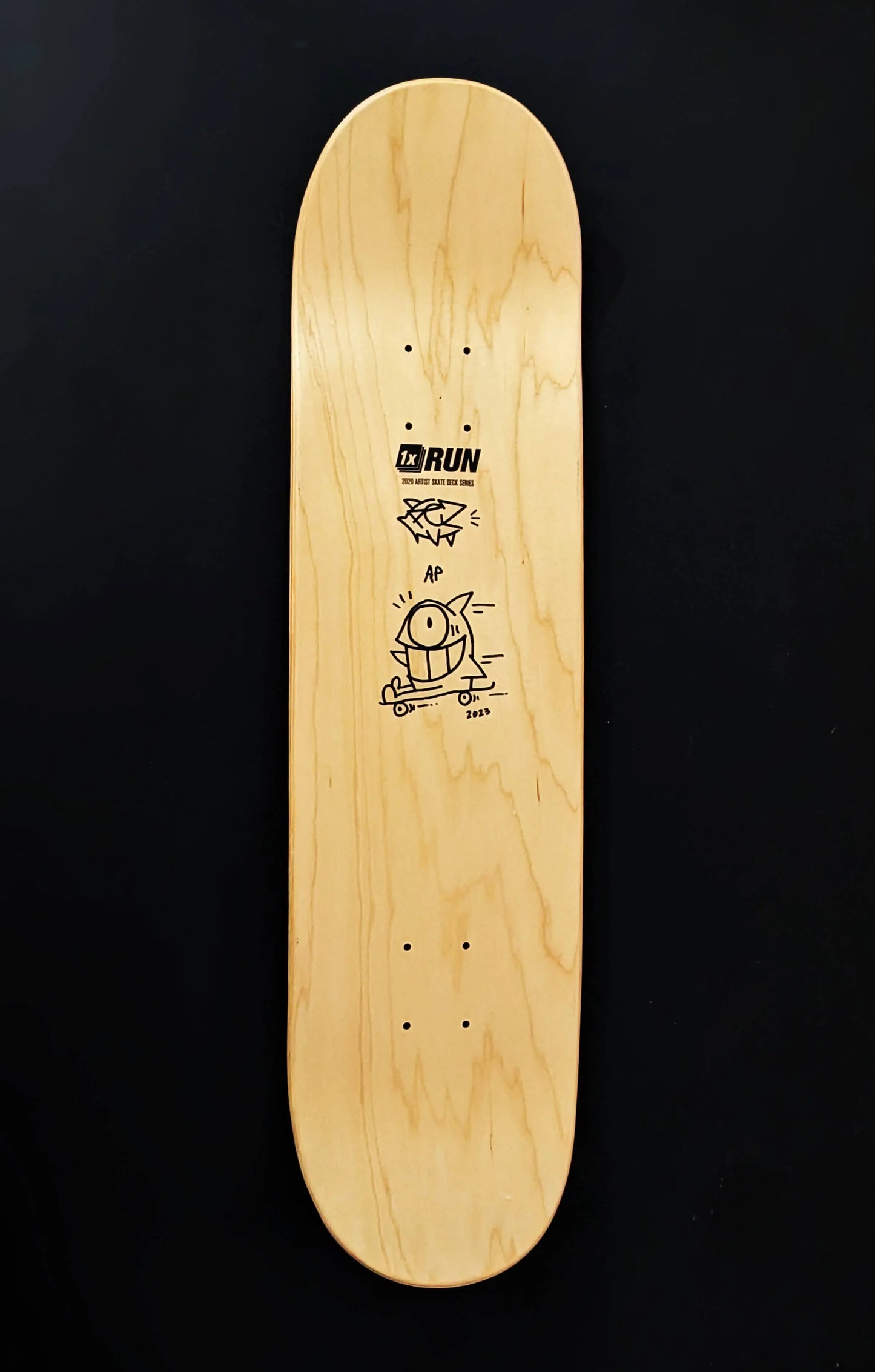Pez Skate Deck with Augmented Reality "20 Years Smiling" (Variant 3) front