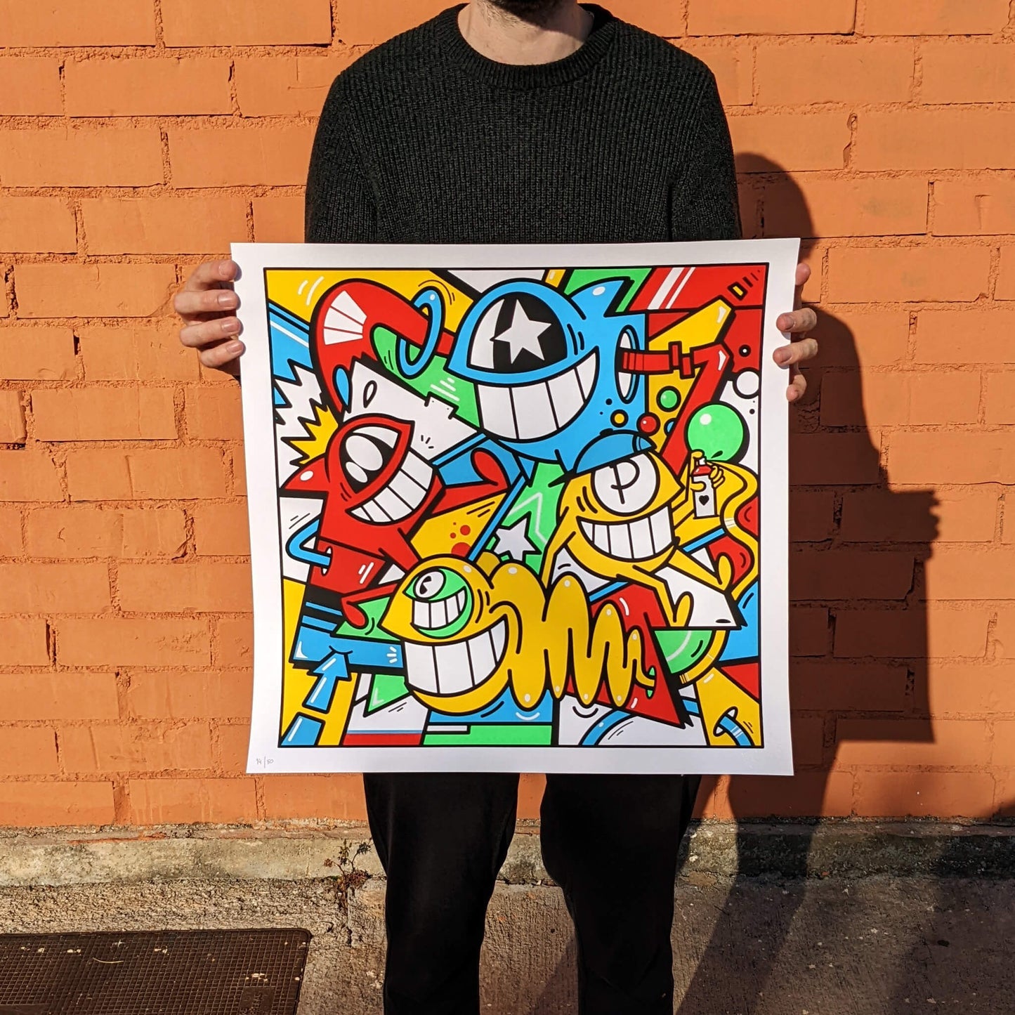 Pez's "Very Spezial Days" print in our hands