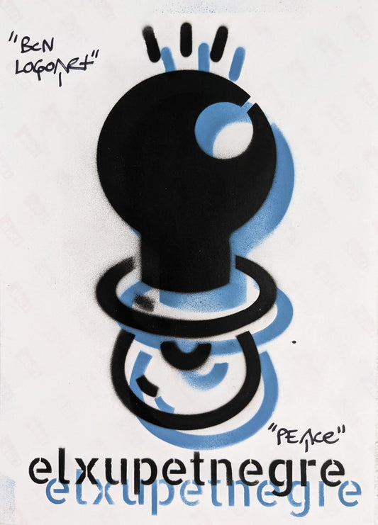 El Xupet Negre - "Peace" Sticker